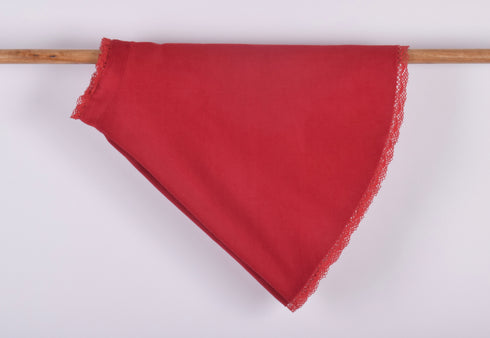 Fustă semi-cloche cu dantelă