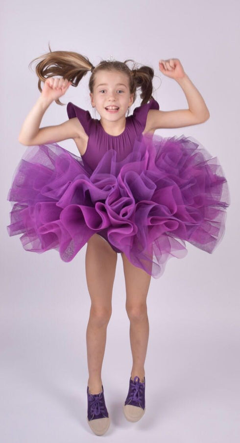 Costum Fluturaș - Mov