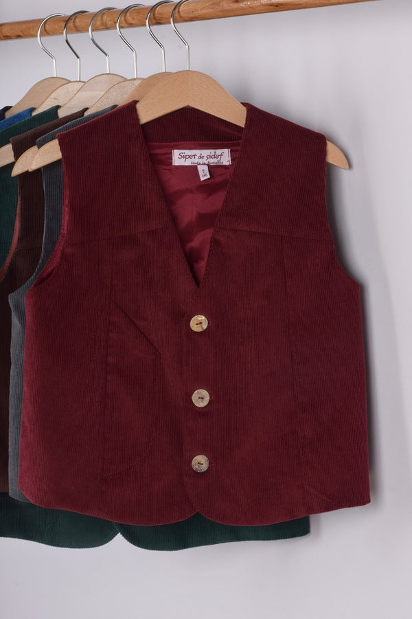 Vestă unisex - colorată