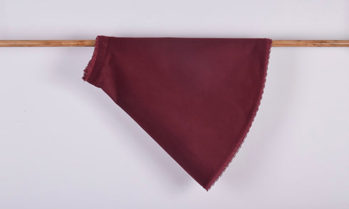 Fustă semi-cloche cu dantelă