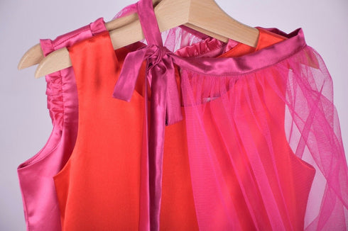 Duo play dresses Cyclam light - Red