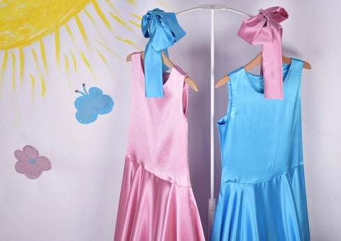 Duo rochițe de joacă Roz-Bleu