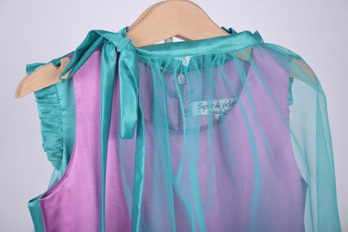 Duo rochițe de joacă Turquoise - Lila