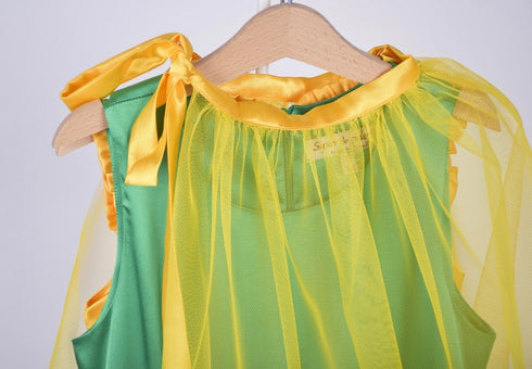 Duo play dresses Light green - Yellow