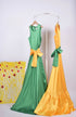 Duo play dresses Light green - Yellow