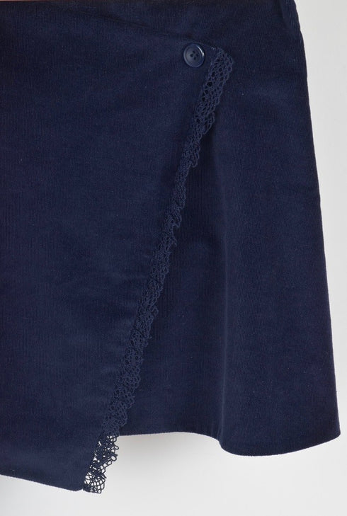 Fustă asimetrică cu talie joasă