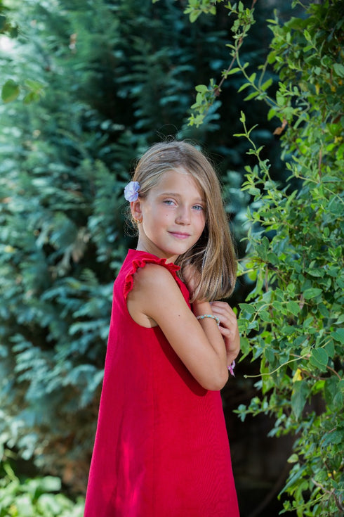 Sarafan cu aripioare dantelate