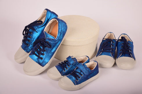 Pantofi sport Cobalt (Sidefați) cu velcro