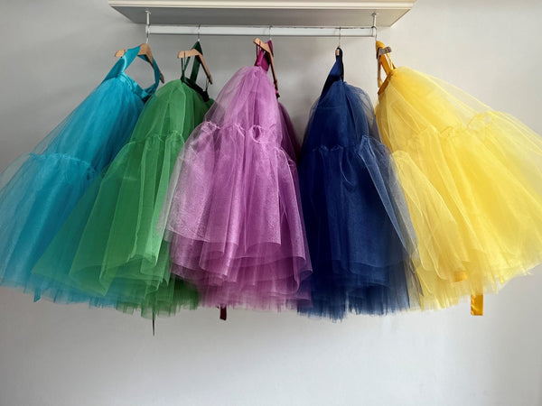 Fustă lungă de Prințesă, diverse culori