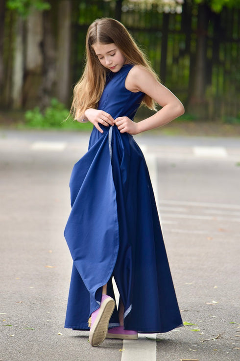 Rochie Blue - lungă