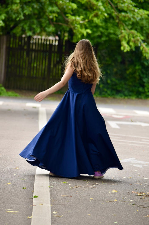 Rochie Blue - lungă