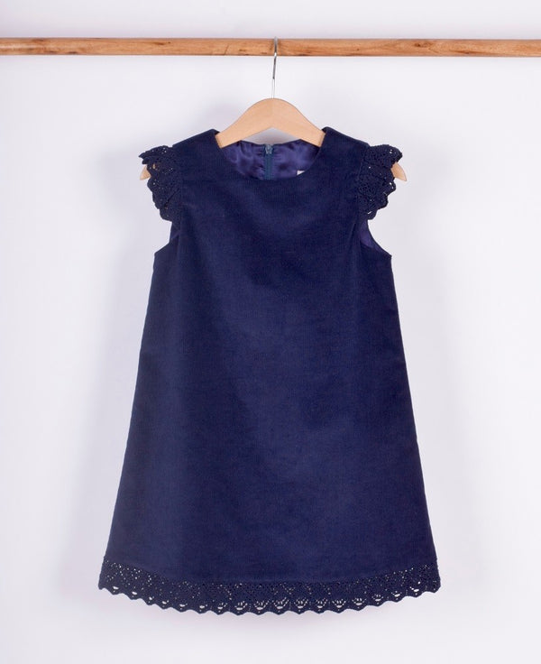 Sarafan cu aripioare dantelate