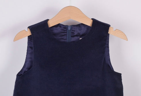 Sarafan cu buzunare de dantelă