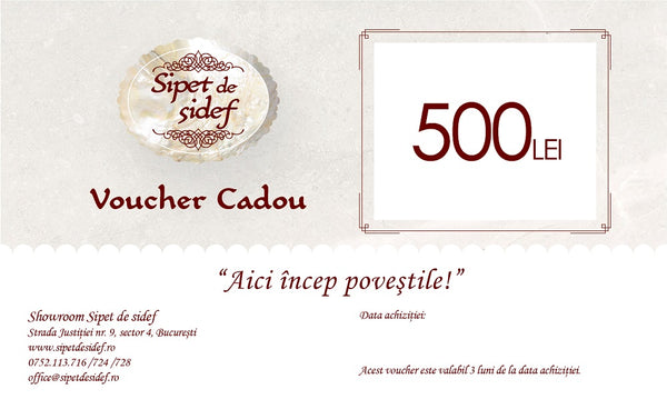 Voucher Cadou - 500 lei