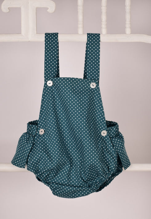 Spielhosen buline mici - verde inchis
