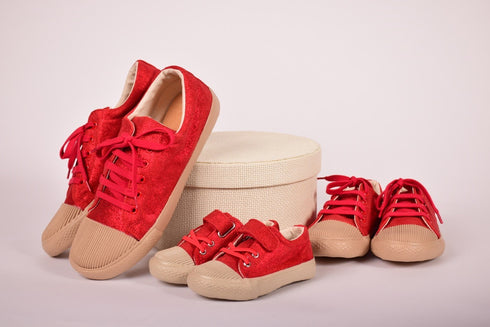 Pantofi sport Fraguță (Sidefați) cu velcro