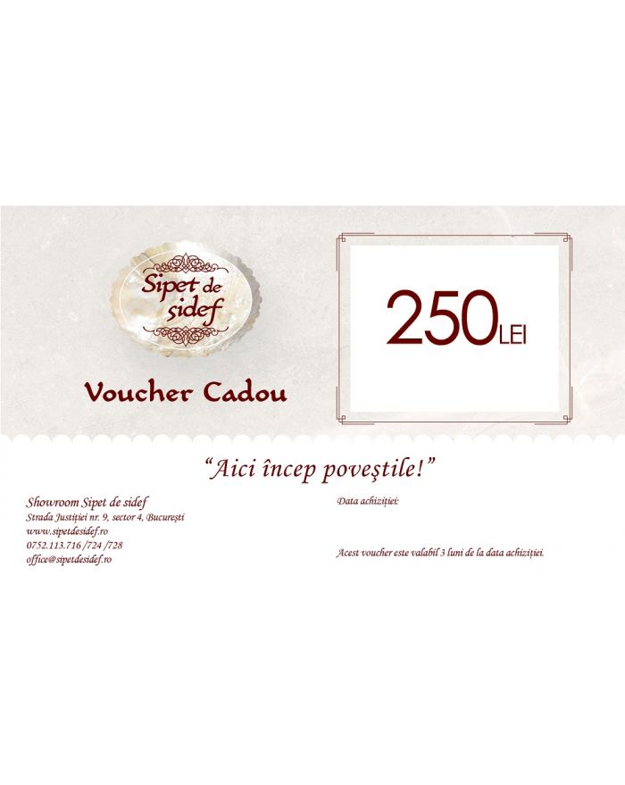 Voucher Cadou - 250 lei