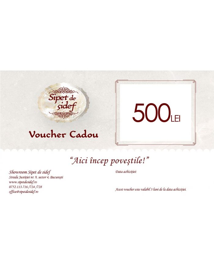 Voucher Cadou - 500 lei